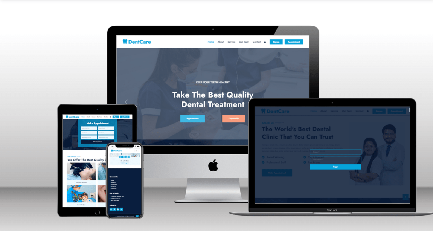 Explore Our Doctor Website Portfolio and Excellence in Healthcare Web Solutions