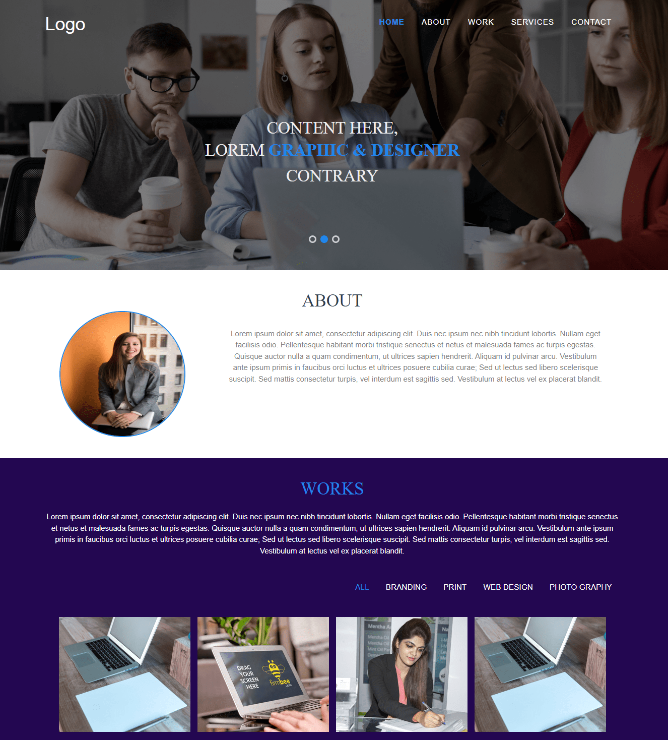 Digital Success Showcase Portfolio website for freelancers and small Business Solutions